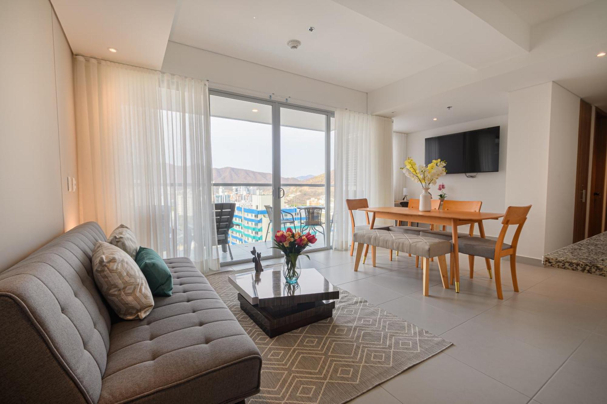 Ambar Roca Suites By Huespedia Puerto de Gaira Bagian luar foto